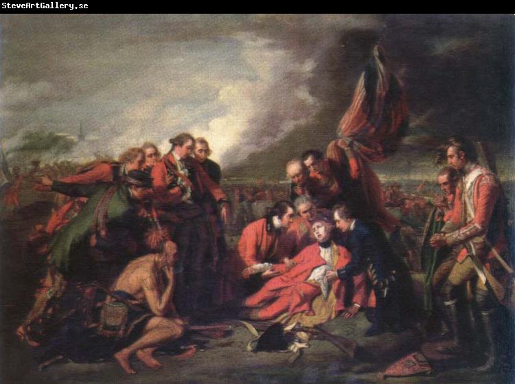 Benjamin West the death of general wolfe